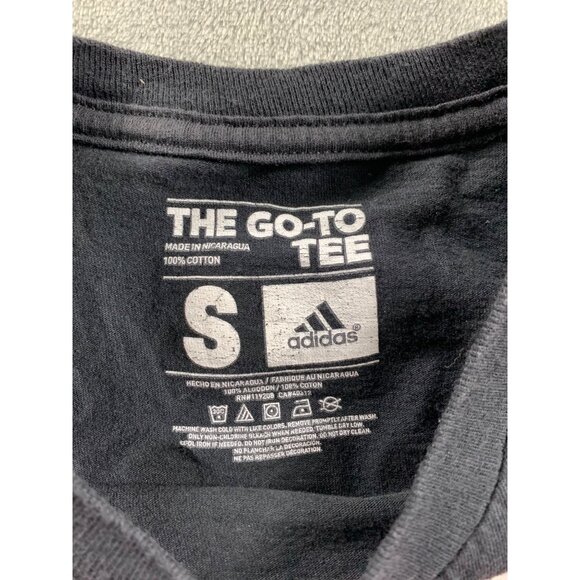 Portland Trail Blazers Damian Lillard #0 Men's Small Black T-Shirt Adidas NBA - Picture 3 of 9